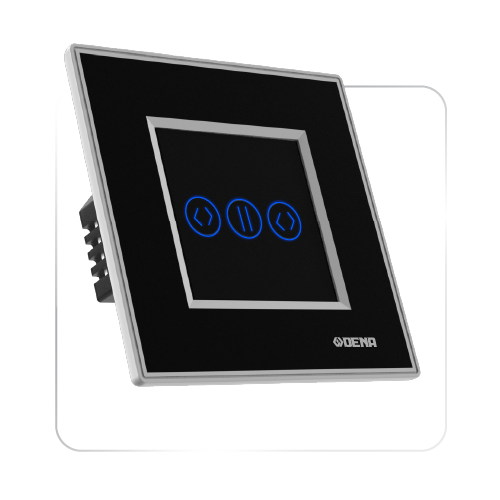 کلید هوشمند رنگ مشکی دنا الکتریک مشهد