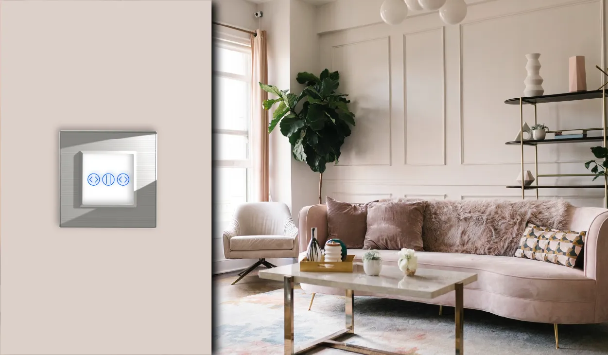 کلید کنترل پرده هوشمند دنا